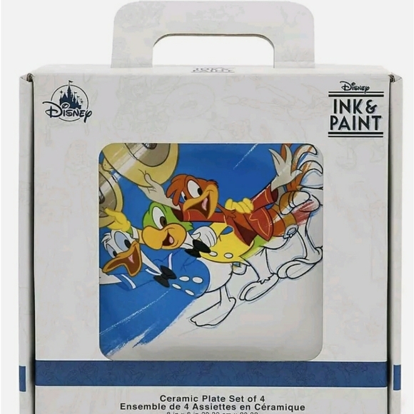 Disney Ink & Paint Ceramic plates - Picture 2 of 2